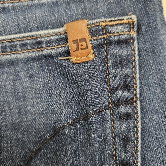 Joes Jeans Jamie Skinny Mid Rise Raw Hem Stretch Blue Jeans Size 25 28x28 - Picture 5 of 10